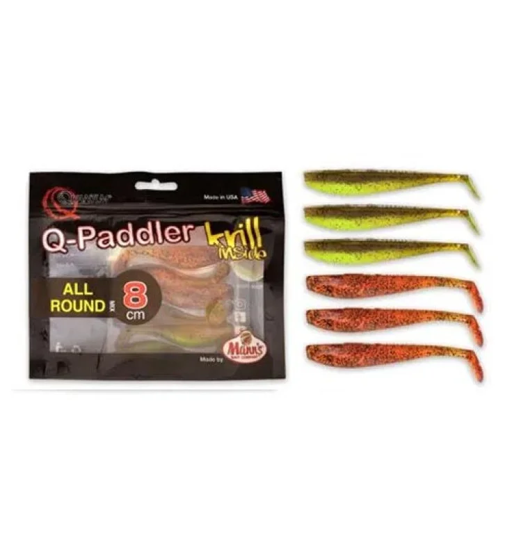 Quantum - Q-Paddler Power Packs Clear Water Mix Krill - 3x Pumpkinseed Chart. + 3x Original Appleseed 6db Szuper akció