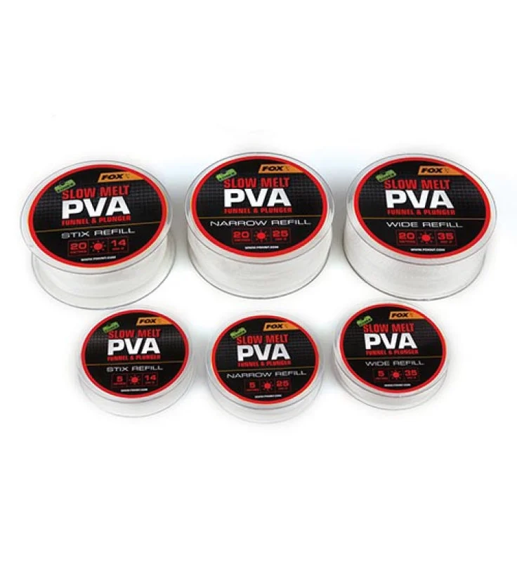 Gyors szállítás Fox - Edges PVA Slow Melt Refills 35mm Wide - 20m - PVA Utántöltő