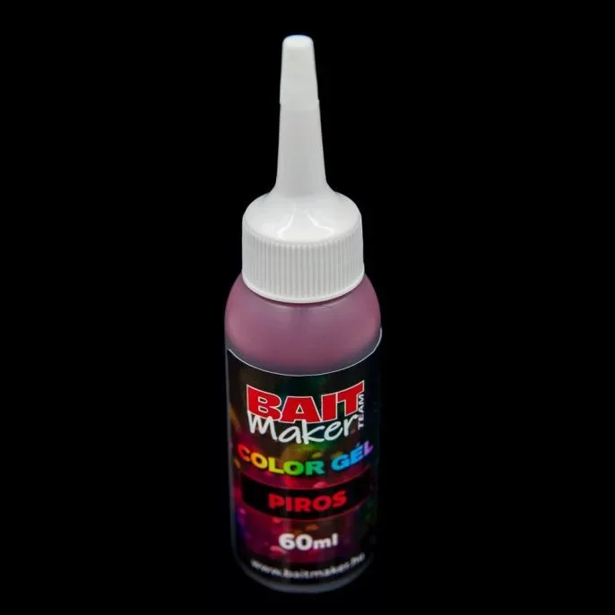 Végkiárusítás Bait Maker - Colorgél Piros 60 ml