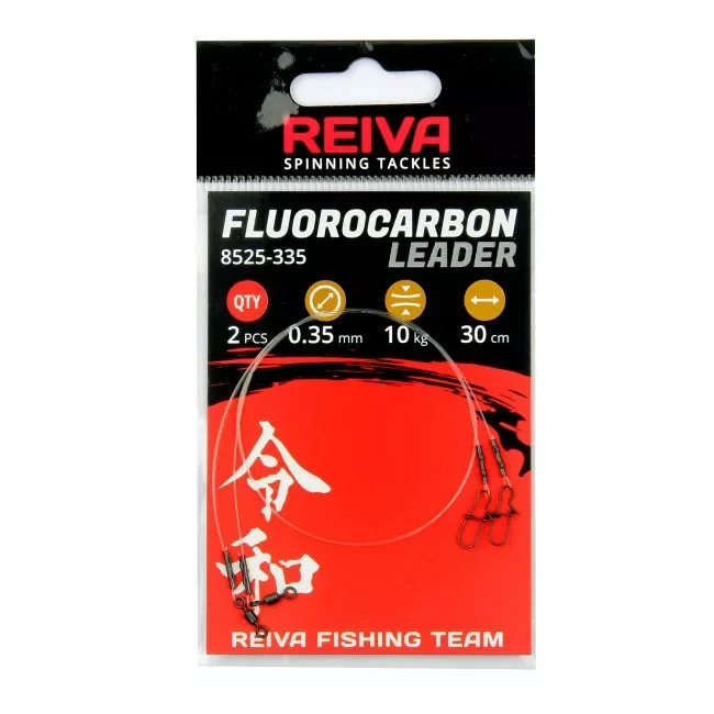 Ajánlat Reiva - Fluorocarbon Előke 30cm Hosszú 0,55mm Előkezsinóron 2db/cs