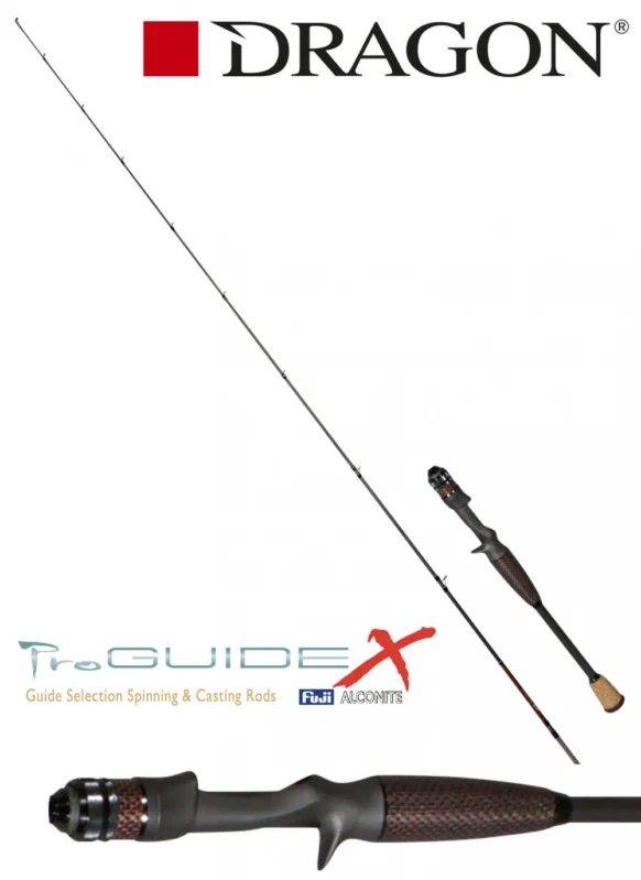 Dragon Proguide-x baitcasting pergetőbot 18-42g 218cm 1+1 rész Kiárusítás