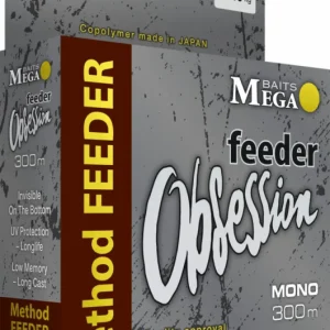 Megabaits Obsession Method Feeder 300m 0,25mm monofil zsinór Biztonságos fizetés