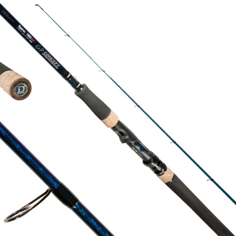 Újdonság Dragon G.P. Concept Cast200XXH 244cm 120-200g baitcasting pergetőbot
