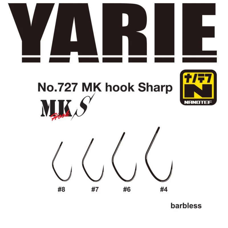 YARIE horog 727 mk sharp 04 barbless Utolsó esély