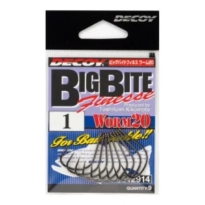 Vásárlói kedvenc DECOY horog worm 20 big bait finesse 2