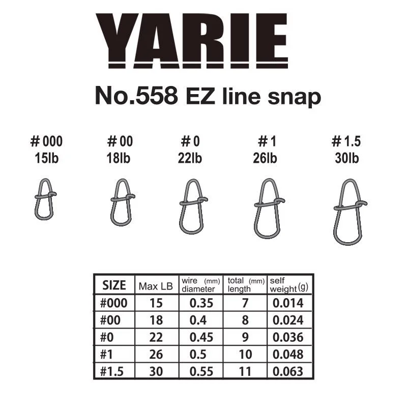 YARIE 558 EZ LINE SNAP 26LB 1 Alacsony ár