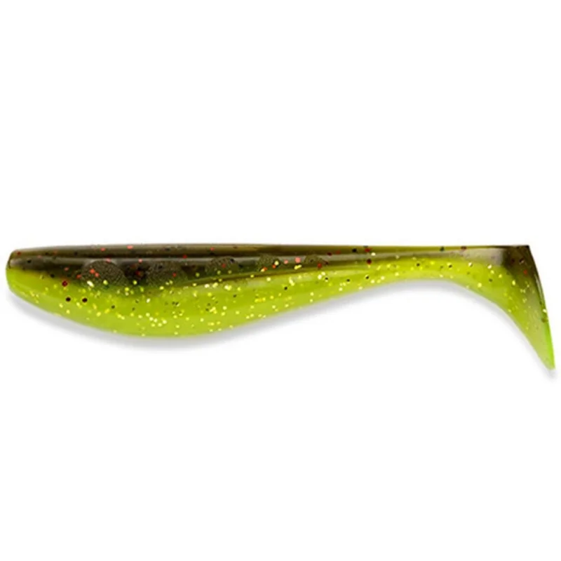 Fishup Wizzle Shad 3"/ 76mm – 203 Green pumpkin fluo chartreuse Utolsó esély