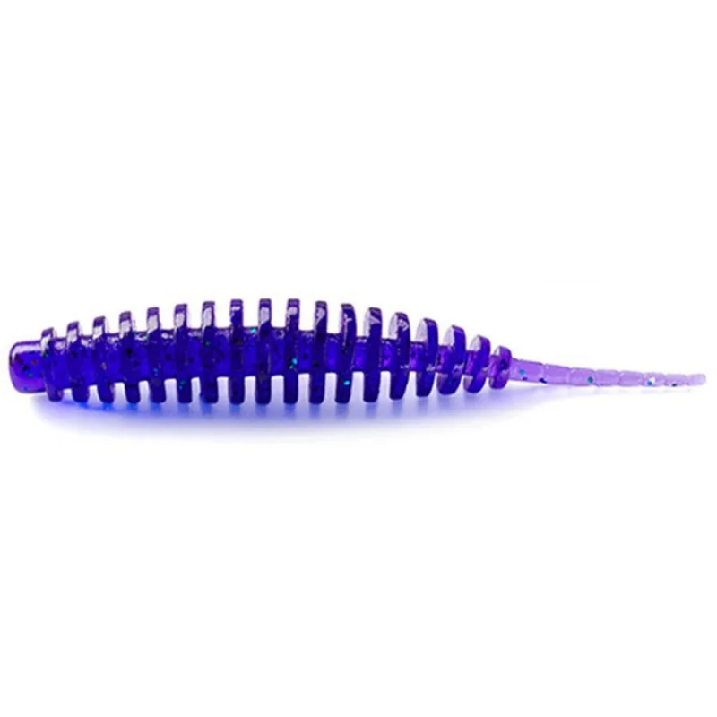 FISHUP_TANTA 1" (12PCS.), 060 - DARK VIOLET/PEACOCK & SILVER Vásárlói kedvenc