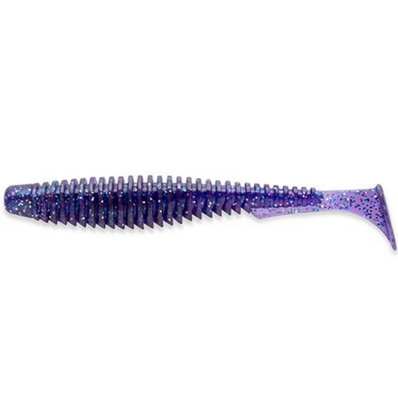 Utolsó esély Fishup U-Shad 3"/ 76mm – 060 Dark violet peacock silver