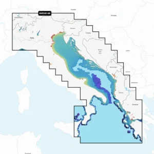 Prémium GARMIN NAVIONICS Vision+ Adria - hajózási térkép