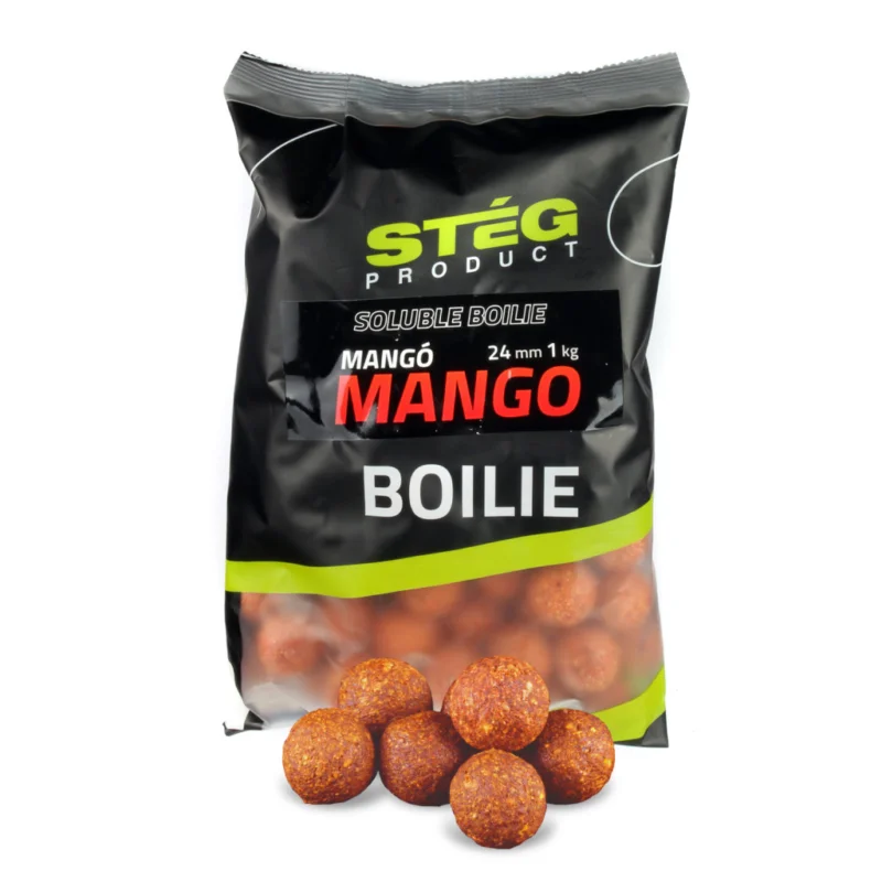Alacsony ár Stég Product oldódó bojli 24mm – mangó 1kg