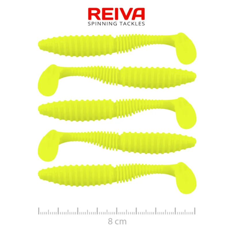 Kihagyhatatlan ajánlat Reiva Zander Power Shad 8cm – Lemonade