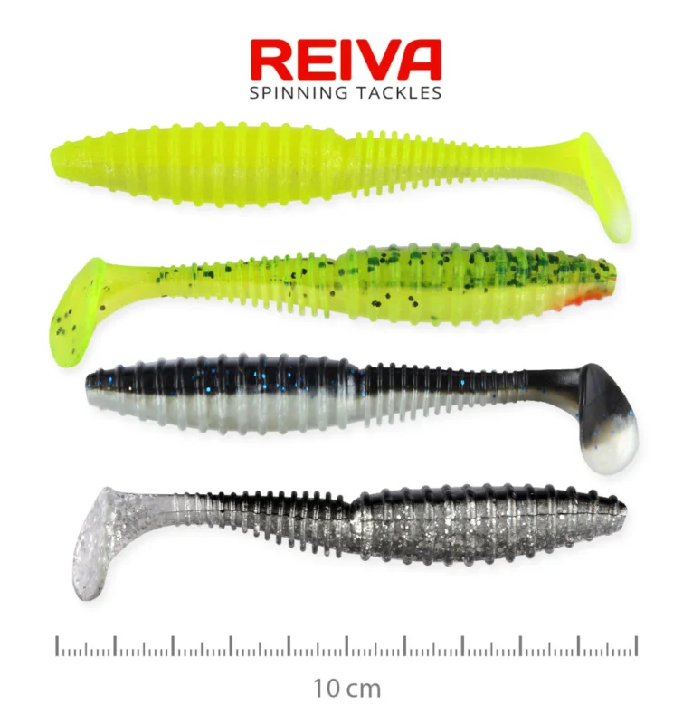 Reiva Zander Power Shad 10cm – 4 szín Árengedmény