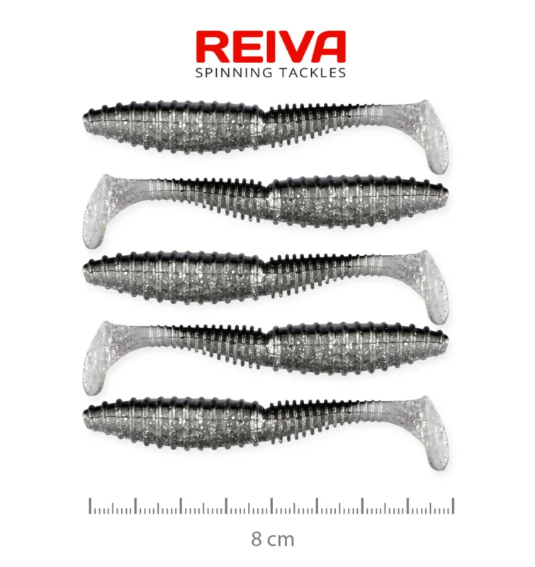 Csak ma Reiva Zander Power Shad 8cm – Flash bleak