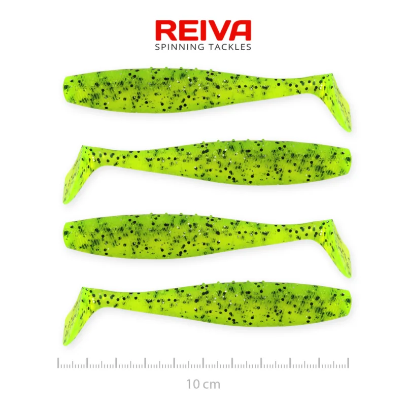 Reiva Flat Minnow shad 10cm - Poppy green Árcsökkenés