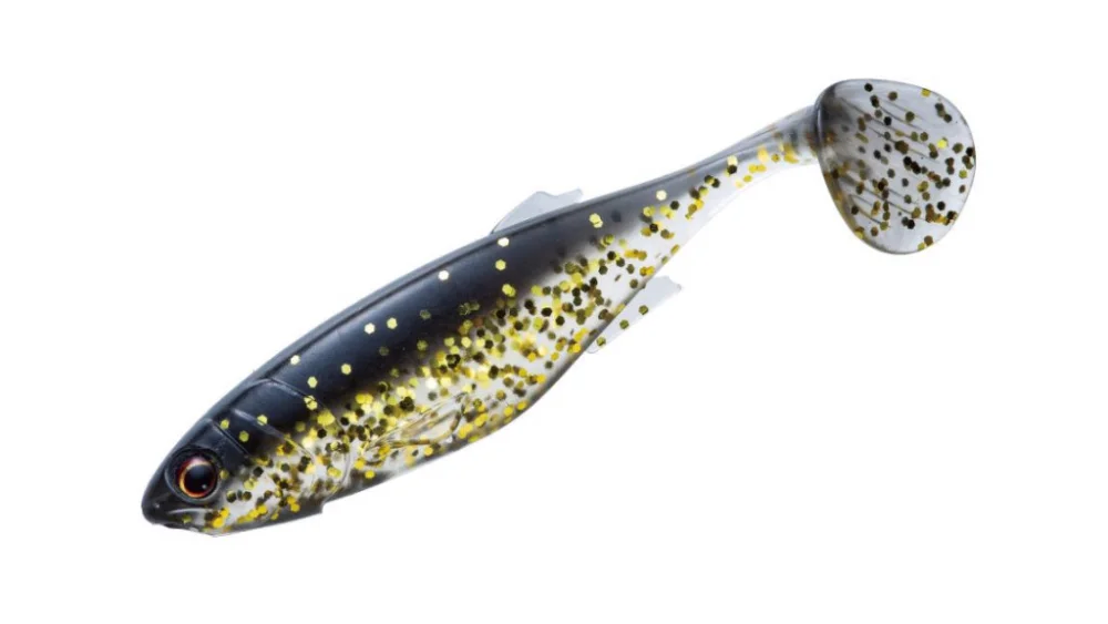 Azonnal elérhető Major Craft Stabi Shad Fat 3,5"/8.9mm – 004 Black Gold