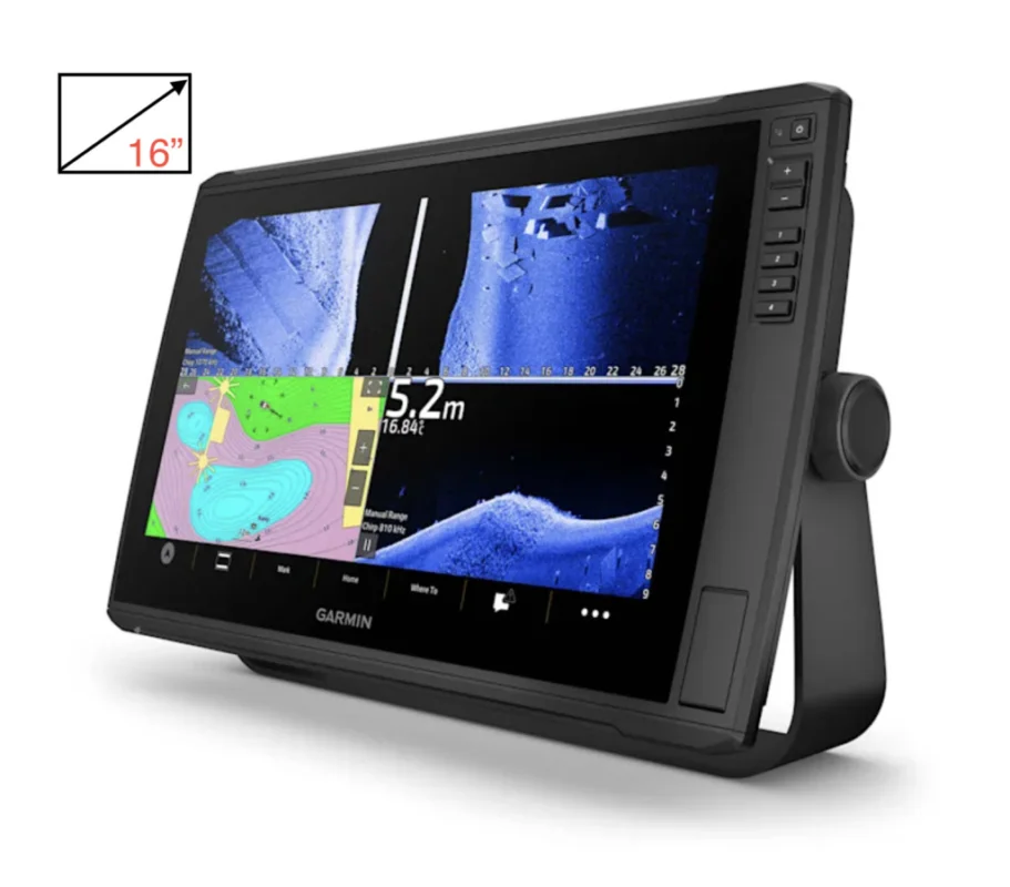 Garmin EchoMAP ULTRA 2 162sv 16" + GT56UHD Jeladóval Szuper akció