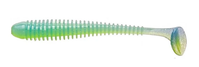 Utolsó esély Keitech Swing Impact 2,5"/64mm – PAL 03 - Ice Chartreuse gumihal
