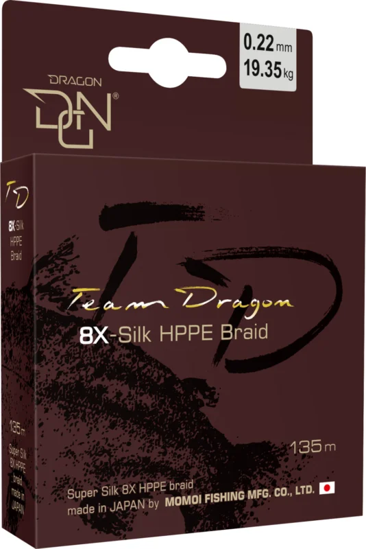 Exkluzív ajánlat Team Dragon 8X-Silk HPPE 135m 0,22mm fonott zsinór