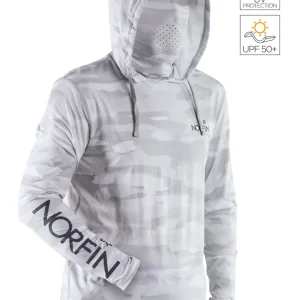 Vedd meg most NORFIN Sun Pro Guard Hoodie Méret M - Integrált maszkos, UV-szűrős technikai kapucnis póló