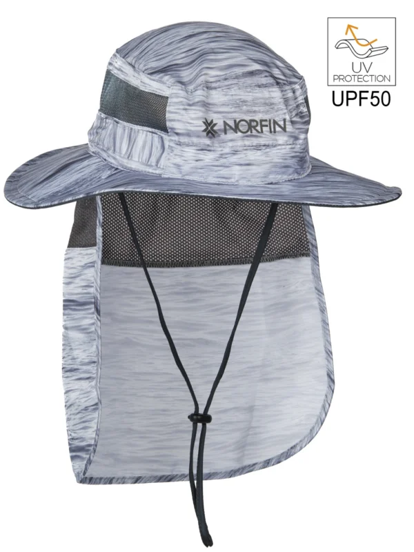 Biztonságos fizetés NORFIN SUN PRO SHADE HAT – Nyakvédős, UV-szűrős Technikai Horgászkalap