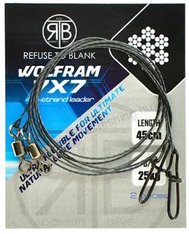 RTB Duo Lock Wolfram Leaders - 15kg - 35cm - 2db Rendeld meg most