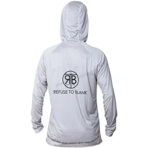 Akció RTB UV Long Sleeve Hoodie UPF 50+ - M - Light Grey