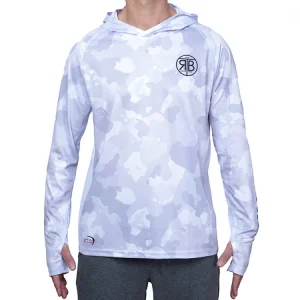 Bestseller RTB UV Long Sleeve Hoodie UPF 50+ - S - Light Camo Grey