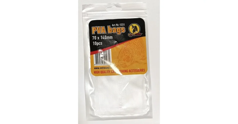 EXTRA CARP PVA BAGS PVA TASAK 70x140MM 10DB Alacsony ár