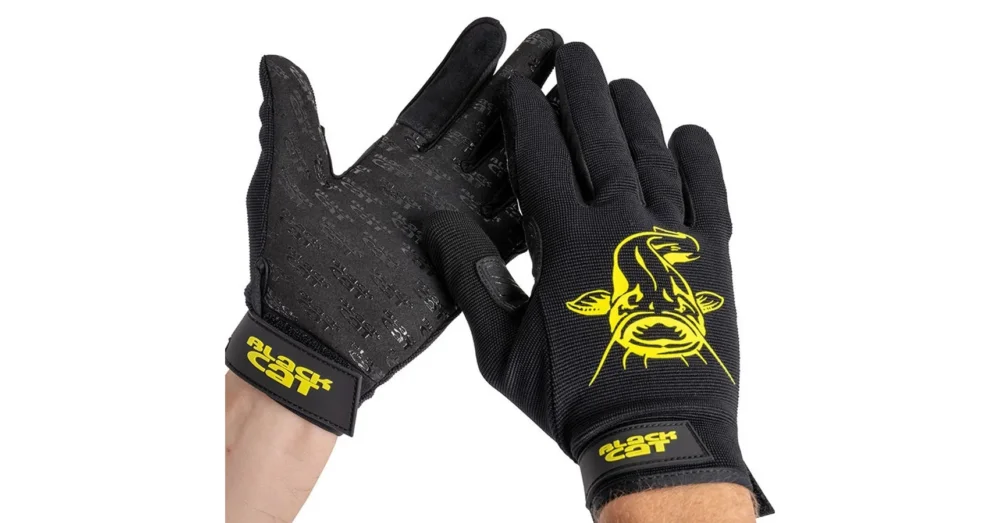 BLACK CAT CAT GRIPPER GLOVES HARCSÁZÓ KESZTYŰ - L Olcsóbb