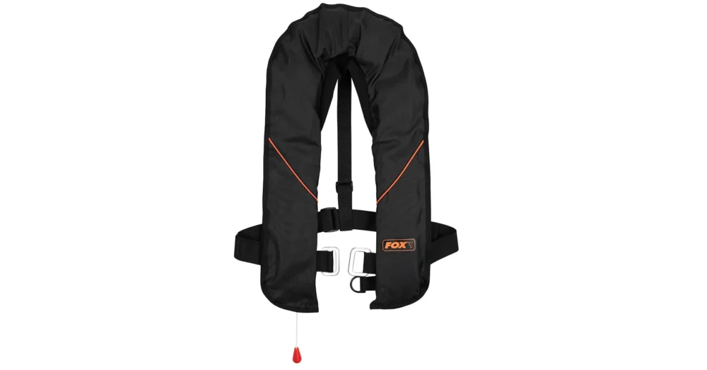 FOX LIFE JACKET BLACK & ORANGE MENTŐMELLÉNY Biztonságos fizetés