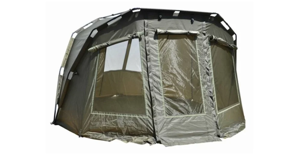 Végkiárusítás CARP ZOOM FRONTIER BIVVY SÁTOR + TÉLI PONYVA, 290x290x163 cm