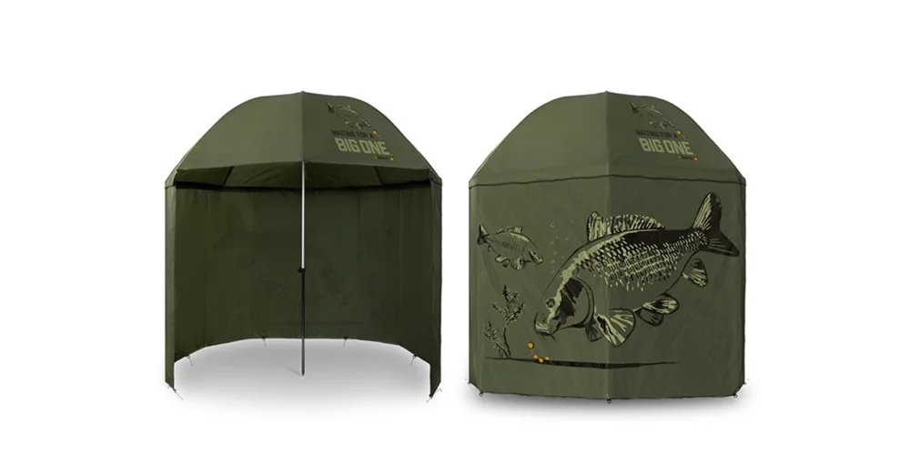 Csak ma DELPHIN BIGON CARP ESERNYŐ OLDALFALAKKAL 250CM