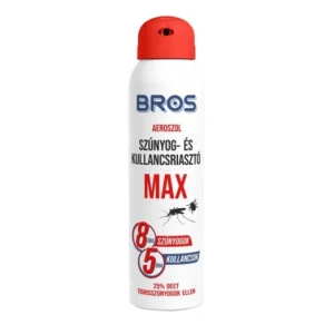 Alacsony ár BROS MAX SZÚNYOG- TIGRISSZÚNYOG- ÉS KULLANCSRIASZTÓ AEROSZOL 90ML