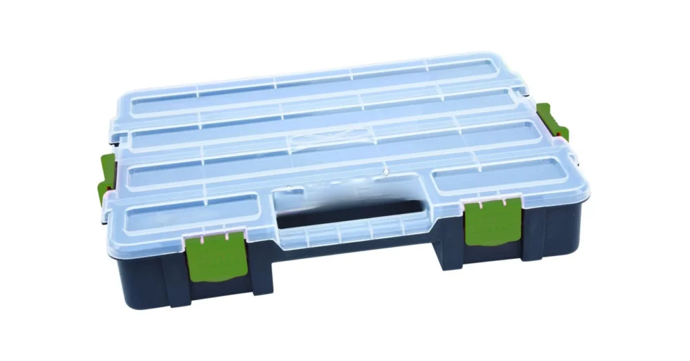 CARP ZOOM EGYMÁSBA ÉPÍTHETŐ APRÓCIKK TÁROLÓ DOBOZ 36X29X6CM Népszerű