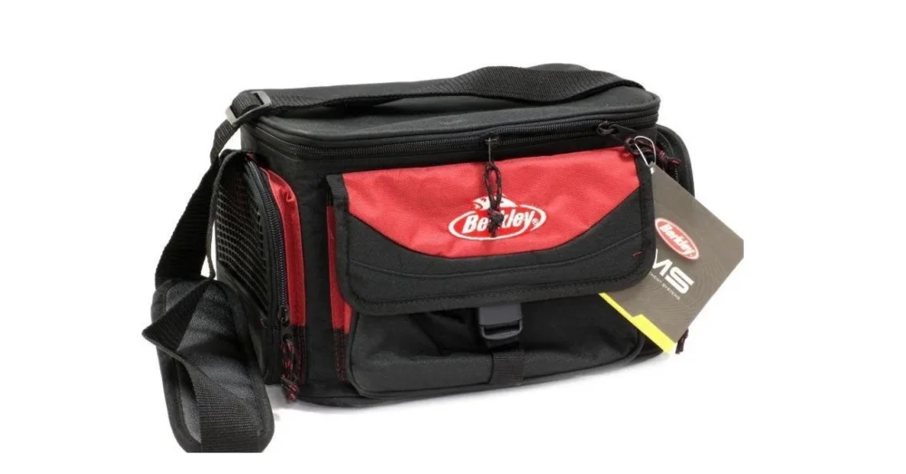 Népszerű BERKLEY SYSTEM BAG RED-BLACK PERGETŐ TÁSKA DOBOZOKKAL