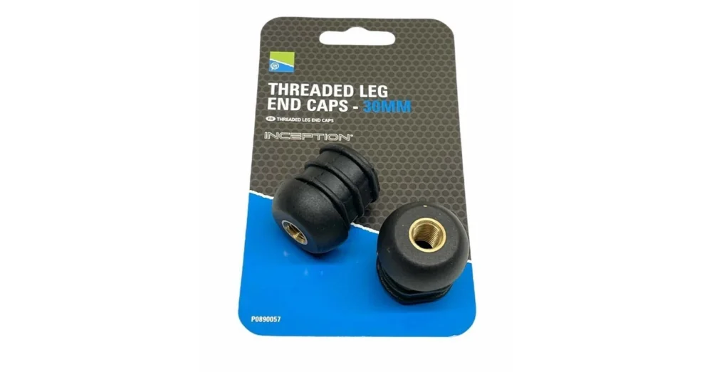 PRESTON THREADED LEG END CAPS LÁDALÁB KUPAK - 30MM Árcsökkenés