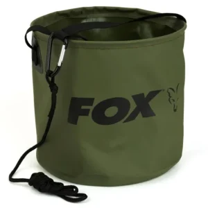 FOX COLLAPSIBLE WATER BUCKET VÍZHÚZÓ VÖDÖR - LARGE 10L Azonnali szállítás