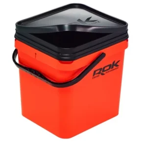 Árengedmény ROK FISHING 17L SQUARE BUCKET SET ORANGE VÖDÖR SZETT