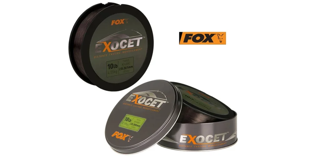 Akciós ár FOX EXOCET KHAKI MONOFIL ZSINÓROK 1000M