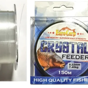 Utolsó esély EUROCARP CRYSTAL FEEDER MONOFIL ZSINÓROK 150M