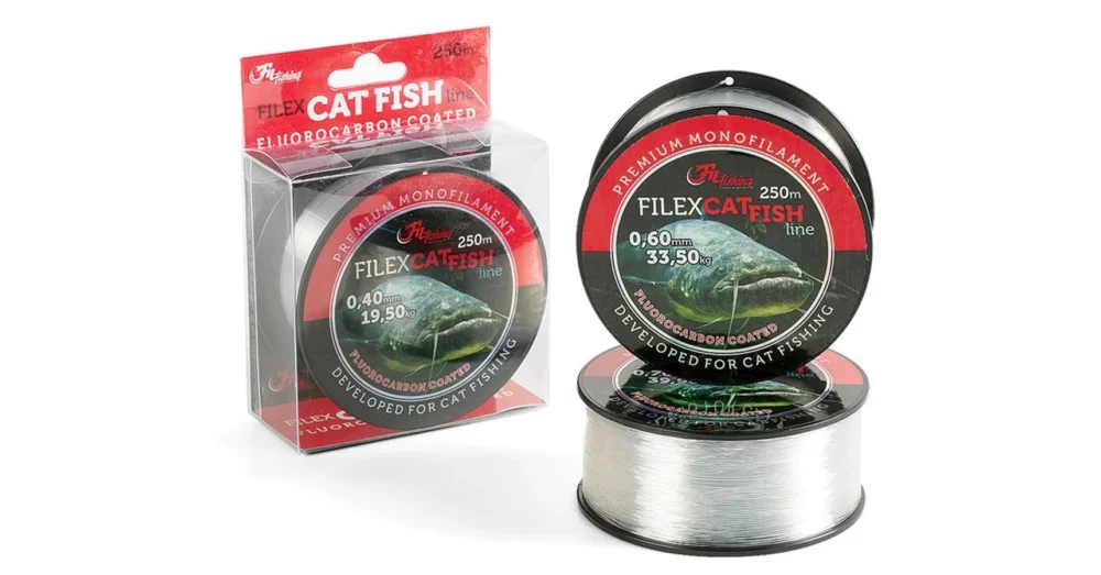 Népszerű FILFISHING FILEX CATFISH HARCSÁZÓ ZSINÓROK FLUOROCARBON BEVONATTAL