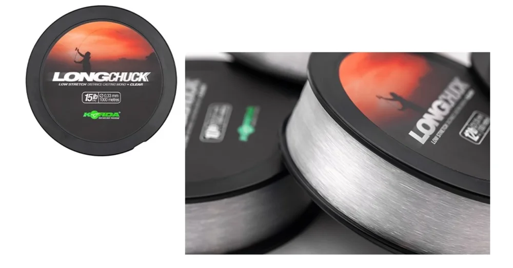 KORDA LONG CHUCK CLEAR MONOFIL ZSINÓR 1000M Exkluzív ajánlat