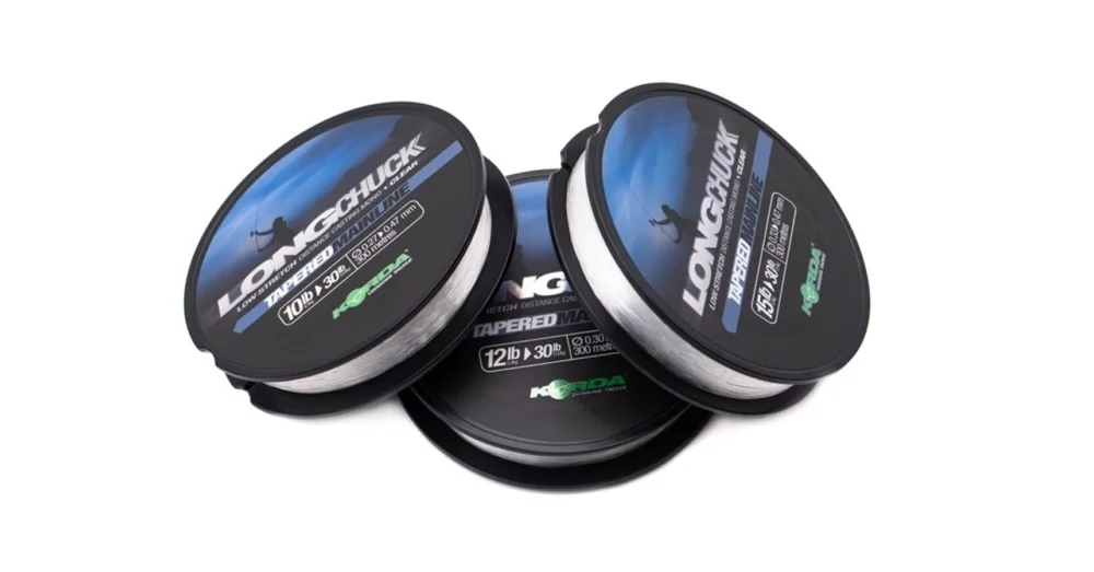 KORDA LONG CHUCK TAPERED MAINLINE FELVASTAGODÓ ZSINÓR 0,27MM-0,47MM Kihagyhatatlan ajánlat