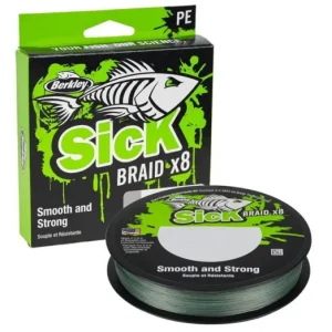 BERKLEY SICK BRAID X8 GREEN FONOTT ZSINÓROK 150M Legkelendőbb