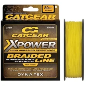CATGEAR XPOWER BRAIDED NEON SÁRGA FONOTT ZSINÓR Legjobb ár