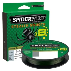 SPIDER WIRE STEALTH SMOOTH X8 FONOTT ZSINÓR 150M ZÖLD Vásárlói kedvenc