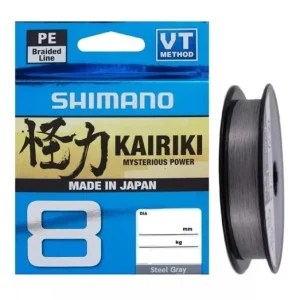 SHIMANO KAIRIKI 4 STEEL GRAY FONOTT ZSINÓR 300M Rendeld meg most