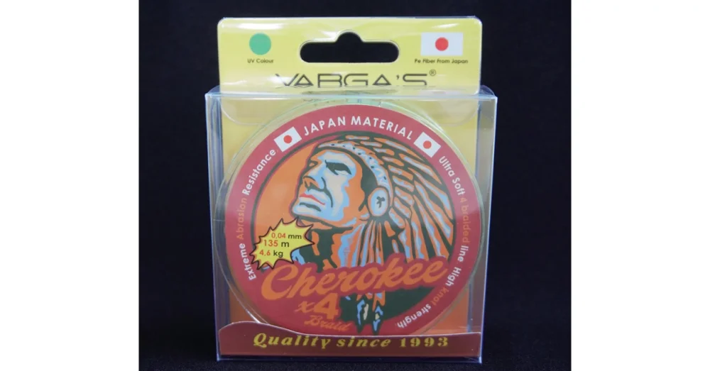 VARGA‘S CHEROKEE X4 BRAID FONOTT ZSINÓR - NEON - 135M Kihagyhatatlan ajánlat