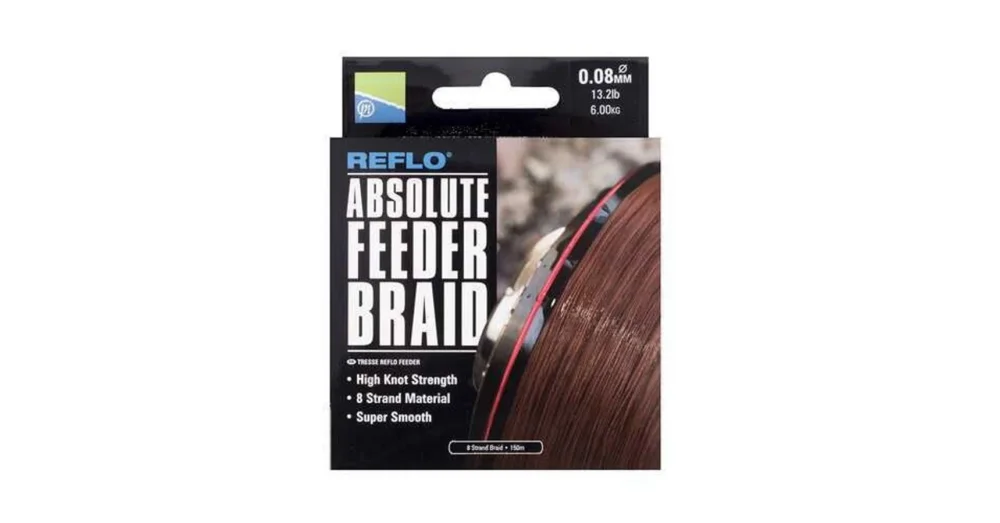 PRESTON REFLO ABSOLUTE FEEDER BRAID 150M Kedvezmény